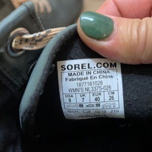 Sorel laced boots